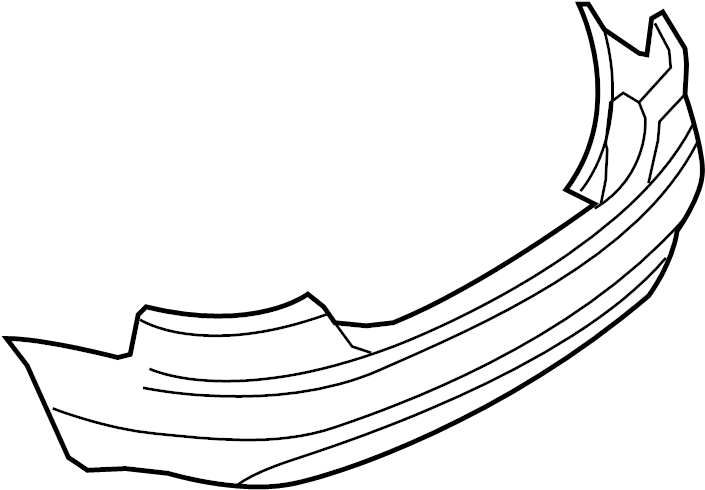 View 8H0807303GRU Bumper Cover (Lower) Full-Sized Product Image