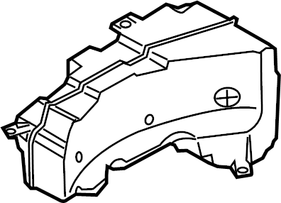 View 4G9035381A Speaker (Rear) Full-Sized Product Image