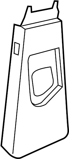 View 4G8867243JY1 Door Pillar Post Trim Set (Upper, Lower) Full-Sized Product Image