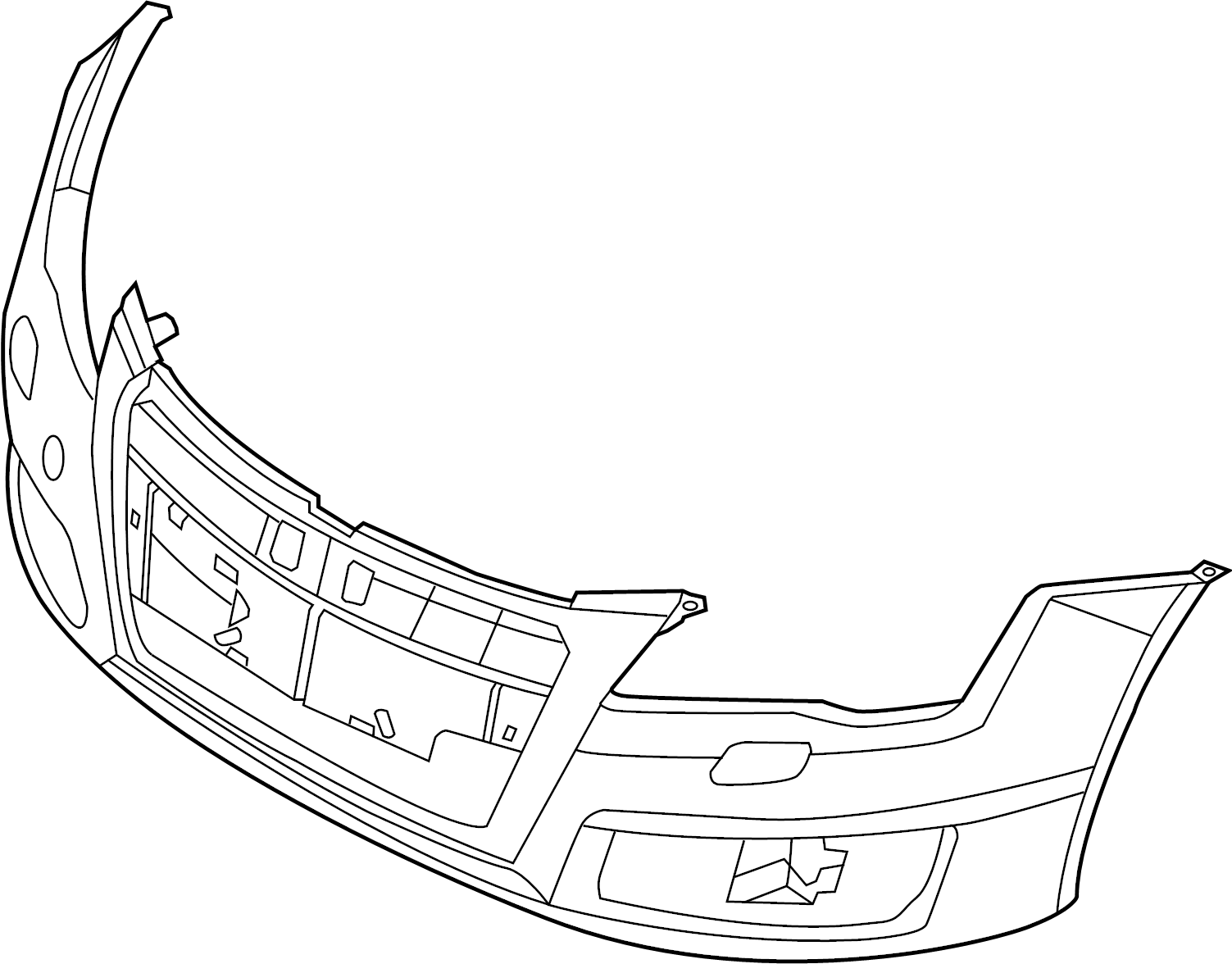 View 4G8807065BNGRU Bumper Cover Full-Sized Product Image