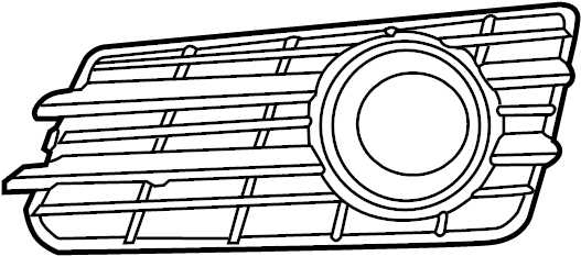 View 4G8807647JBMT Grille (Lower) Full-Sized Product Image