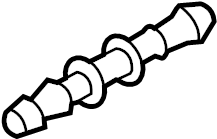 View 4G0955667C Headlight Washer Hose Connector Full-Sized Product Image