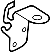 View 992614844E Brake Hydraulic Line Bracket (Rear) Full-Sized Product Image