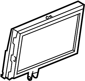 View 4G5919607E Driver Information Display Full-Sized Product Image