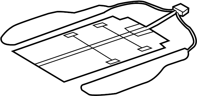 View 4G8963555H Seat Heater Pad Full-Sized Product Image