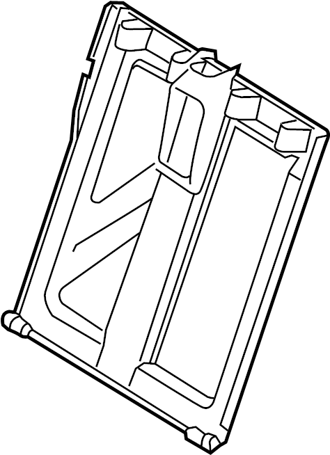 View 4G8885502BQA5 Seat Back Frame Full-Sized Product Image