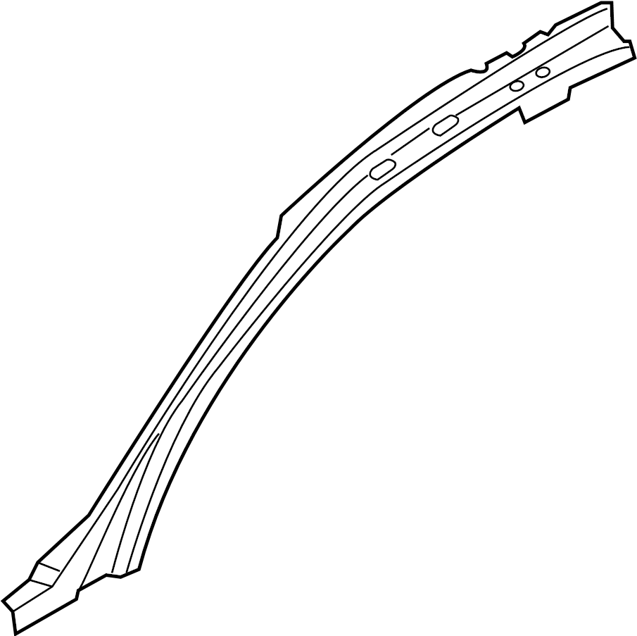 View 4G8810180 Body A-Pillar Reinforcement Full-Sized Product Image