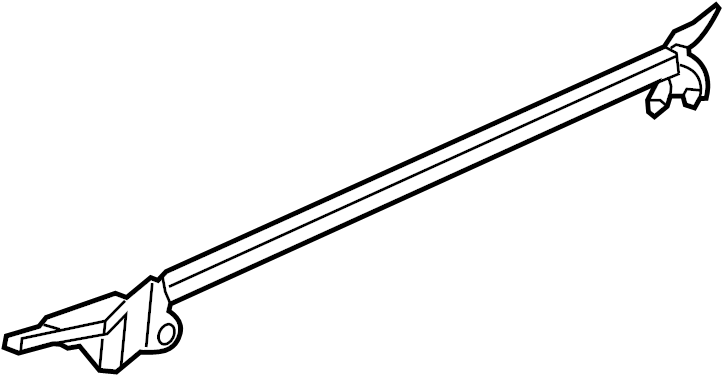 View 4G8839479H Door Window Belt Weatherstrip (Upper) Full-Sized Product Image