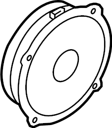 View 4K0035299 Speaker (Front) Full-Sized Product Image