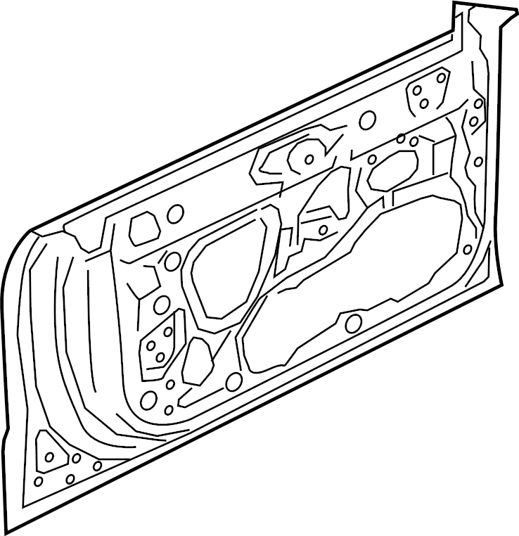 View 4K8831051B Door Shell Full-Sized Product Image