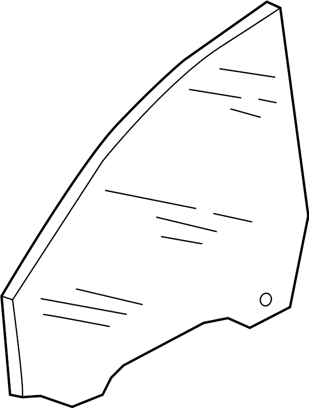 View 4K8845202A Door Glass Full-Sized Product Image