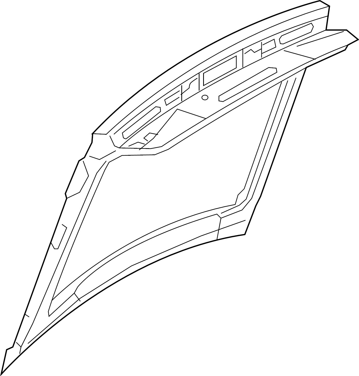 View 4K8827025A Liftgate Full-Sized Product Image