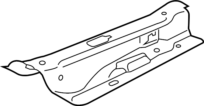 View 8W6803067A Floor Pan Full-Sized Product Image