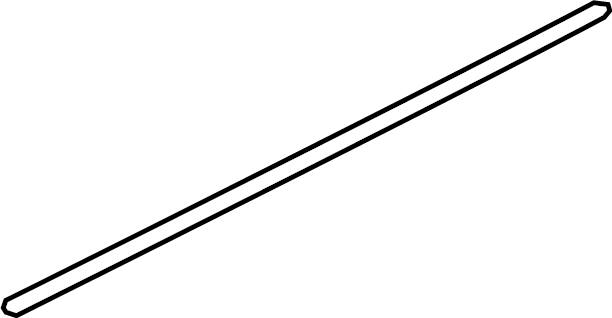 View 8W6867156 Interior Quarter Panel Trim Panel Seal Full-Sized Product Image