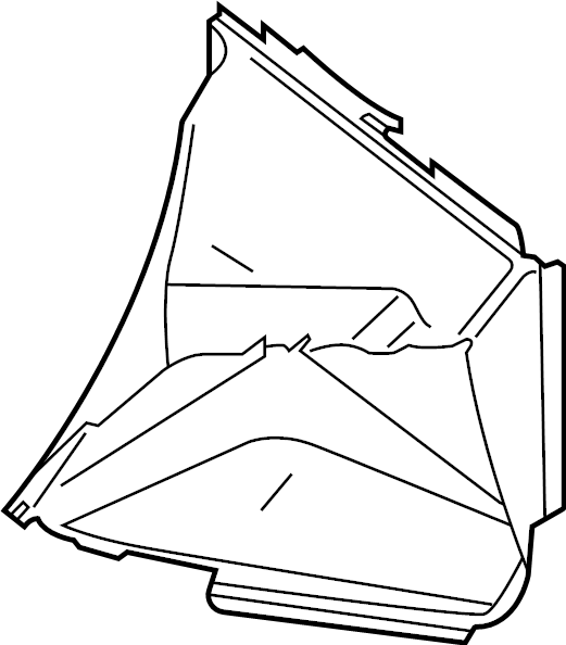 View 4K8121334K Radiator Support Air Duct (Front) Full-Sized Product Image