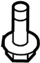 View N10724701 Screw. Mount. Bolt. Transmission.  Full-Sized Product Image
