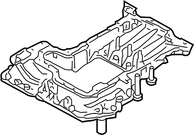 View 079103803AN Engine Oil Pan (Upper) Full-Sized Product Image