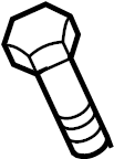 View N98926303 Seat Belt Receptacle Bolt Full-Sized Product Image