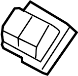 View 8K0959851CV10 Door Window Switch Full-Sized Product Image
