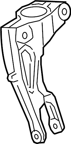 View 8W0413038H Suspension Strut Fork (Lower) Full-Sized Product Image