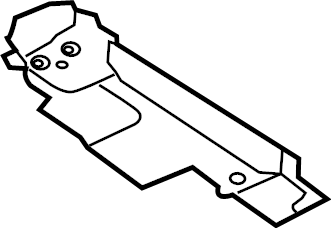 View 8W6802170 Floor Pan Reinforcement (Front, Rear, Lower) Full-Sized Product Image