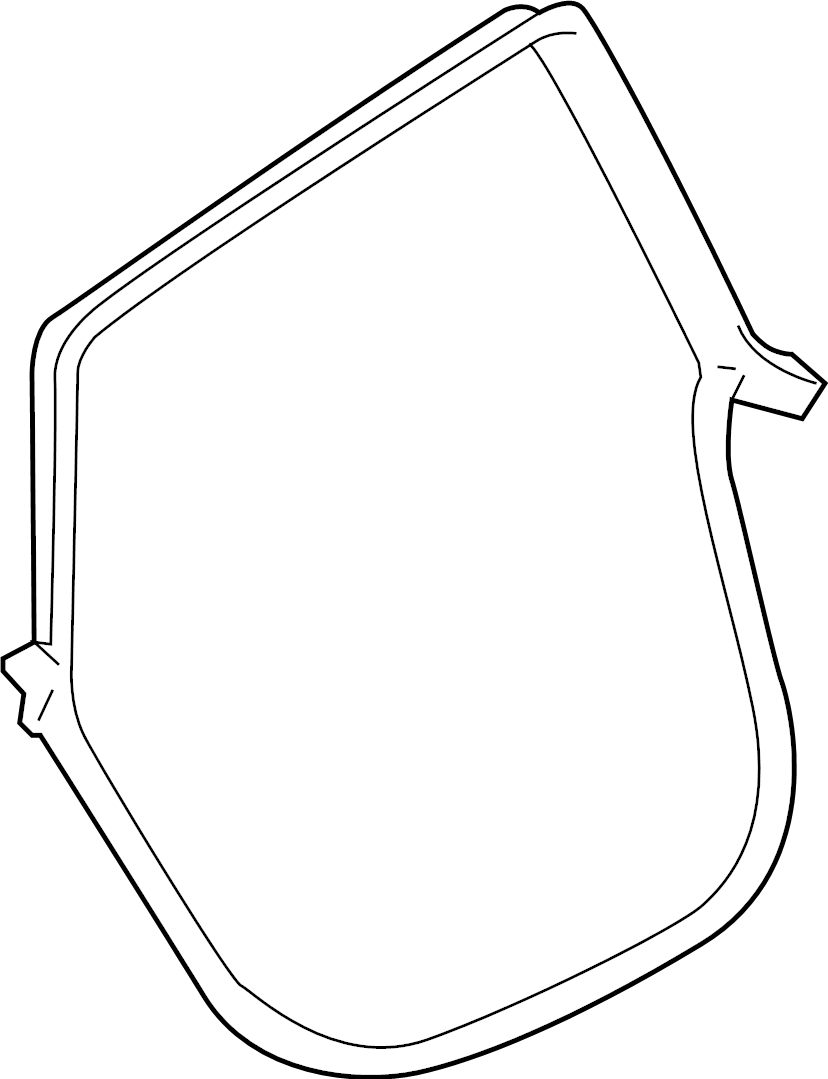 View 8W8833708 Door Seal (Rear) Full-Sized Product Image
