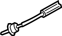 View 8W8837085B Door Latch Cable Full-Sized Product Image
