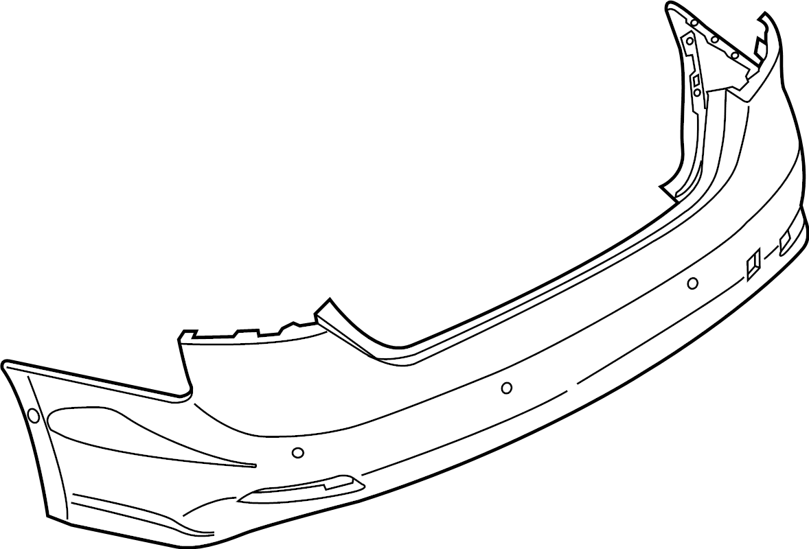 View 8W6807067AAGRU Bumper Cover (Lower) Full-Sized Product Image