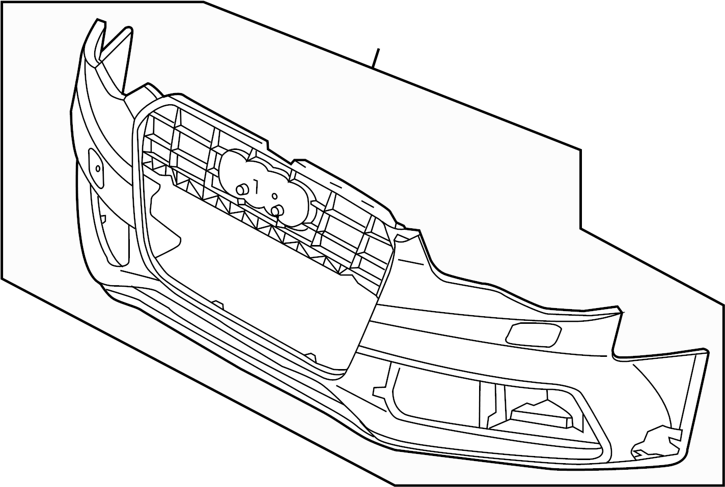 View 8T0807065AGRU Bumper Cover Full-Sized Product Image