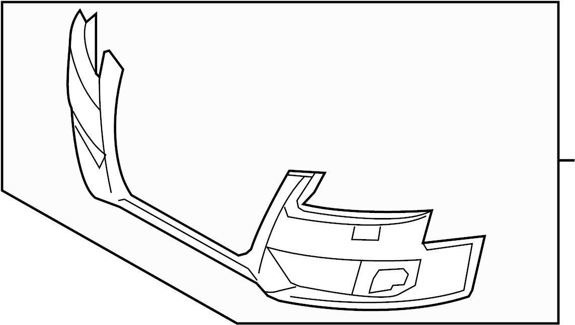 View 8T0807105FGRU Bumper Cover Full-Sized Product Image