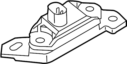 View 8F0907677A Suspension Yaw Sensor Full-Sized Product Image