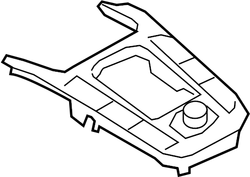 View 8T0919611WFX Infotainment Display Control Module Full-Sized Product Image
