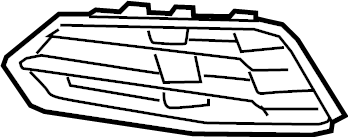 View 8W6807682NRN4 Grille (Lower) Full-Sized Product Image