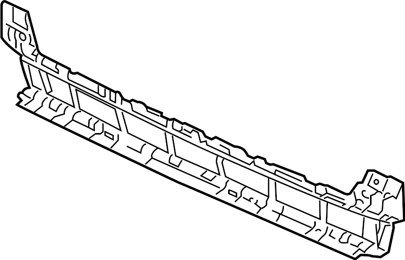 View 8W6807683C9B9 Grille (Upper, Lower) Full-Sized Product Image