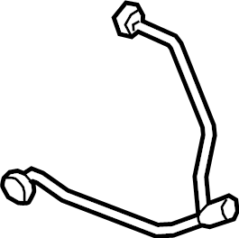 View 8W0121081EG Breather tube. Engine Coolant Pipe. Radiator Coolant Hose.  Full-Sized Product Image