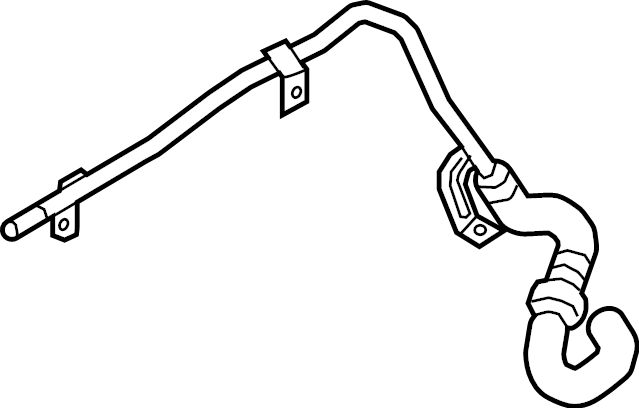 View 8W0122449CH Hose. Tube. Pipe.  Full-Sized Product Image