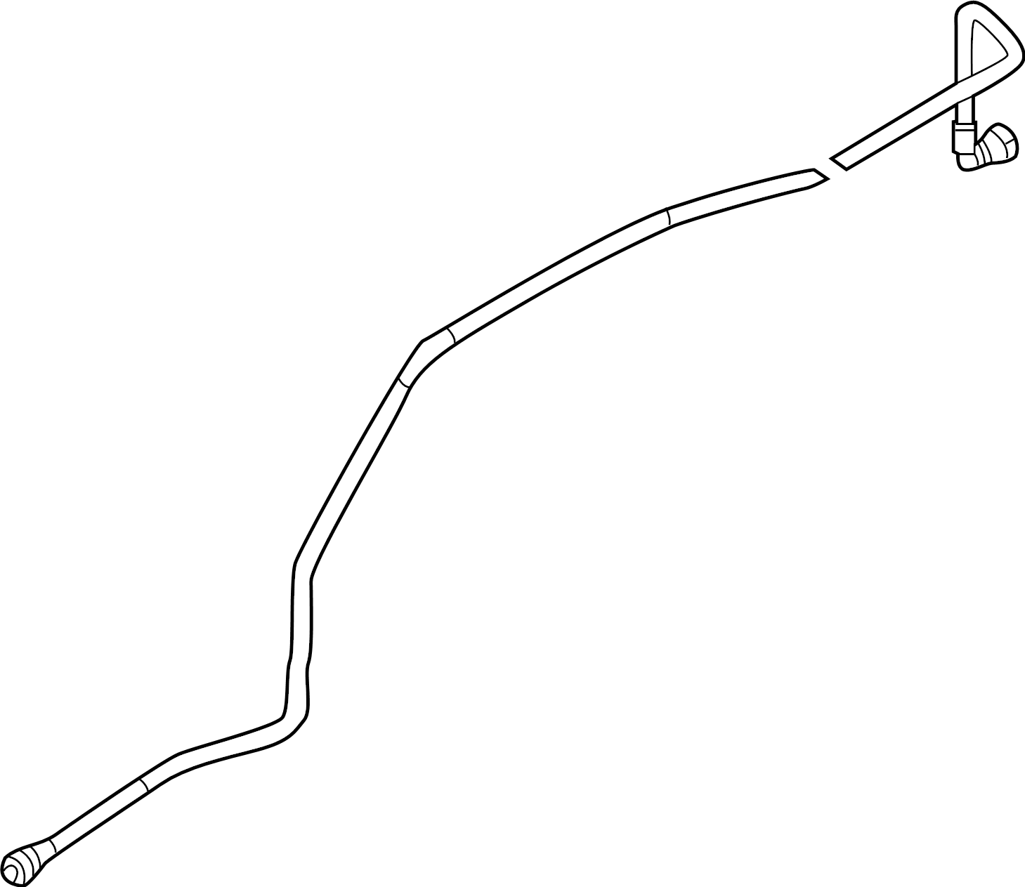 View 8W7201991A Evaporative Emissions System Lines Full-Sized Product Image