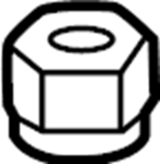 View N10772801 Nut. (Upper) Full-Sized Product Image