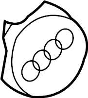 View 81A601170 Wheel Cap Full-Sized Product Image