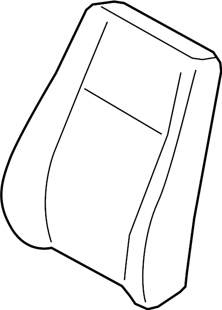 View 8W7881775A Seat Back Cushion (Upper) Full-Sized Product Image