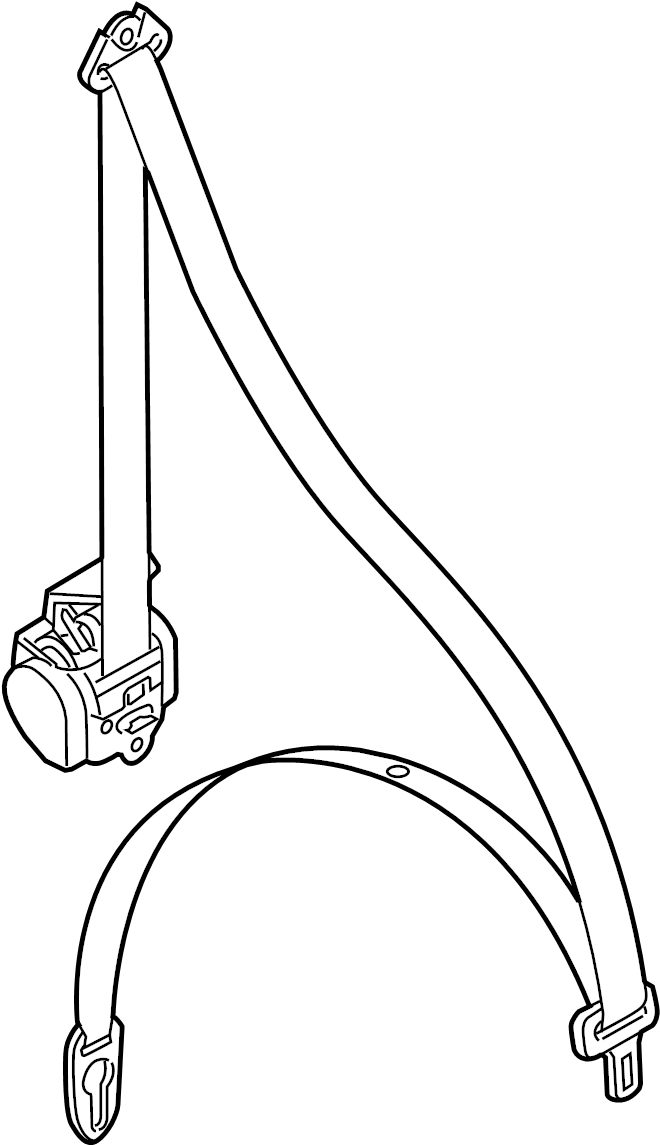 View 8T0857705BV04 BELT. SEAT. AND. LAP. SHOULDER.  Full-Sized Product Image