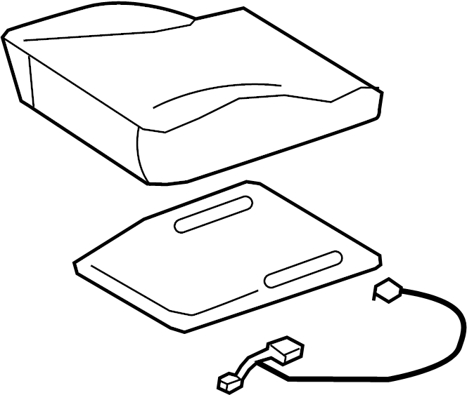 View 8T0898522AE Air Bag Seat Sensor Mat Full-Sized Product Image