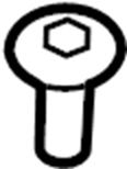 View N91147502 Seat Track Bolt Full-Sized Product Image