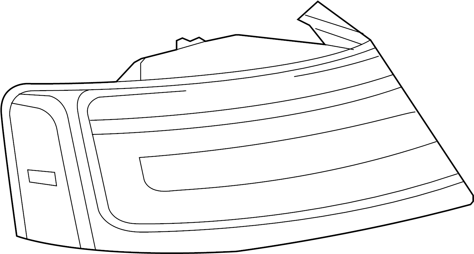 View 8T0945095J Tail Light Assembly Full-Sized Product Image