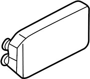 View 4B1819031 HVAC Heater Core Full-Sized Product Image