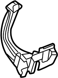 View 4B0805870D Frame Side Member Brace Full-Sized Product Image