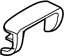 View 4B1858345A5US Steering Column Cover Full-Sized Product Image
