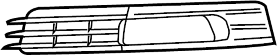 View 4F0807681P01C Grille (Upper, Lower) Full-Sized Product Image