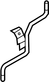 View 4F0121070G Engine Coolant Pipe (Upper) Full-Sized Product Image