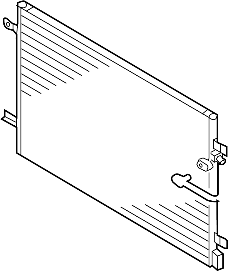 View 4F0260403Q A/C Condenser Full-Sized Product Image